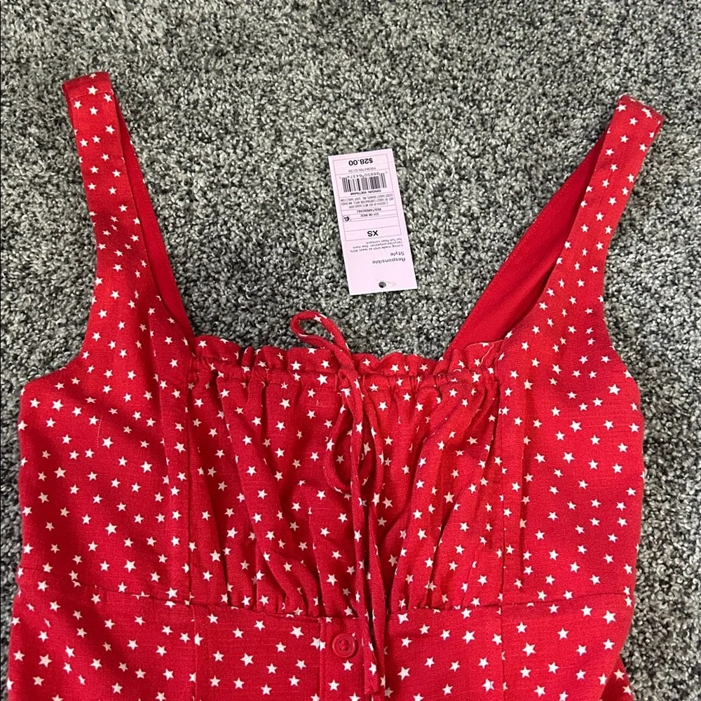 Red mini Sundress - Picture 4 of 4
